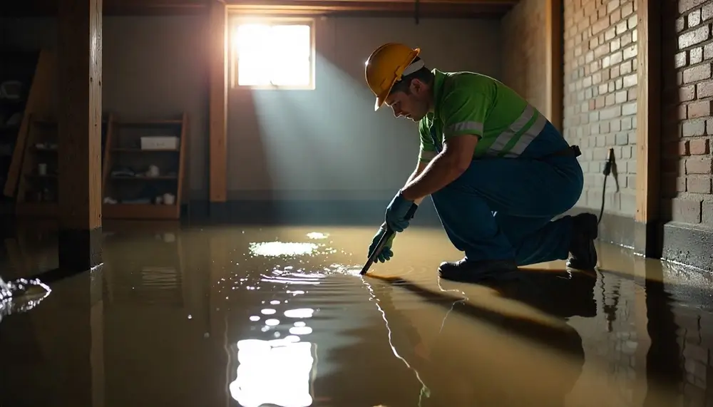 Professional water damage restoration services in Van Alstyne, TX